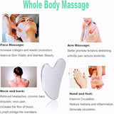 Gua Sha and Face Rollers,Metal Face Roller for Eyes Neck,Anti-aging Facial Massager